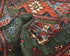 3x4 Green Ersari Afghan Hand Knotted Veg Dye Wool Area Rug